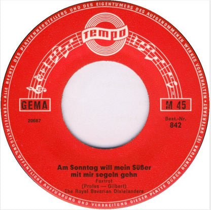 Jimmy Fields / The Royal Bavarian Dixielanders : Hello, Mary Lou / Am Sonntag Will Mein Süßer Mit Mir Segeln Gehn (7", Single, Mono)