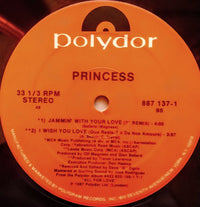 Princess : Jammin' With Your Love (12", Single)