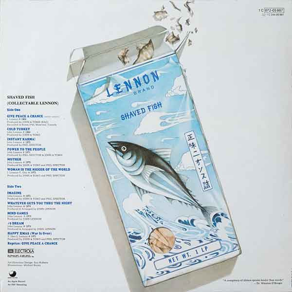 Lennon* / Plastic Ono Band* : Shaved Fish (LP, Comp, RE)