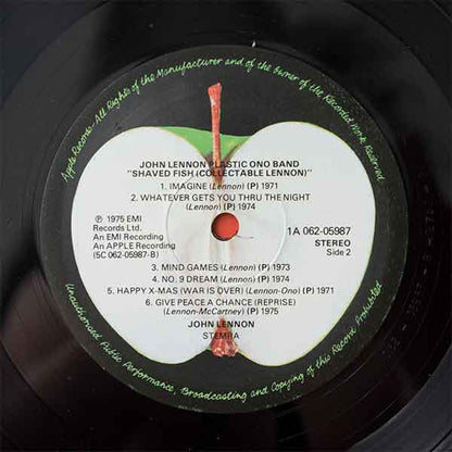 Lennon* / Plastic Ono Band* : Shaved Fish (LP, Comp, RE)
