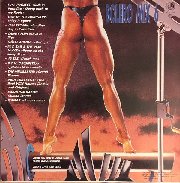 Various : Bolero Mix 6 (LP, Mixed)