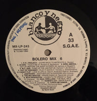 Various : Bolero Mix 6 (LP, Mixed)