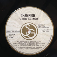 Champion (4) Featuring Alex Machin : Champion Featuring Alex Machin (LP, Album)