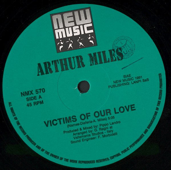 Arthur Miles : Victims Of Our Love (12")
