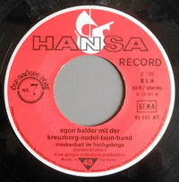Egon Balder* : Maskenball Im Hochgebirge / Schmalzer In F (7", Single)