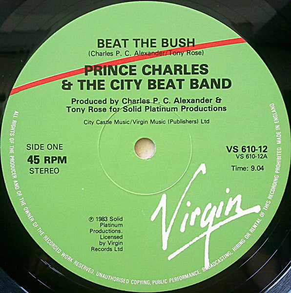 Prince Charles And The City Beat Band : Beat The Bush (12")