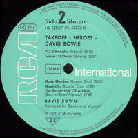 David Bowie : "Heroes" (LP, Album, RE)