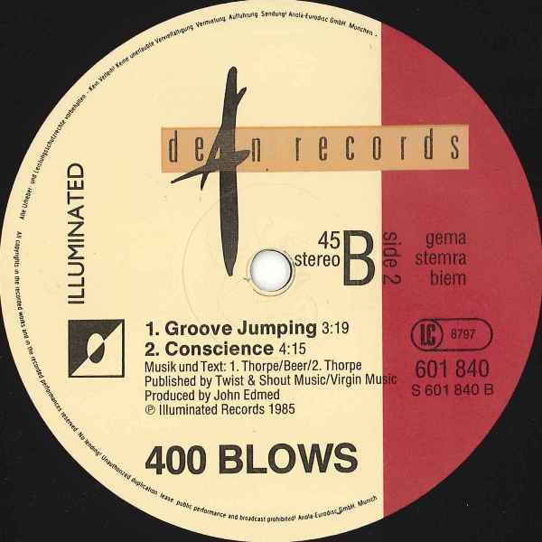 400 Blows : Movin' (12", Maxi)