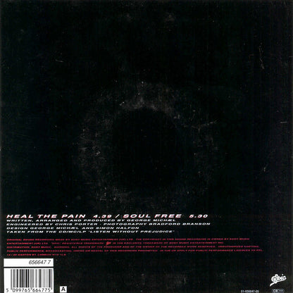George Michael : Heal The Pain (7", Single)