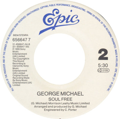 George Michael : Heal The Pain (7", Single)