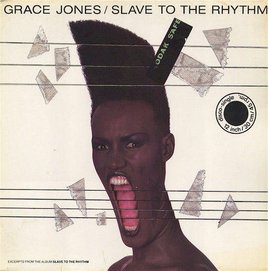 Grace Jones : Slave To The Rhythm (12", DMM)