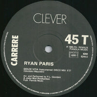Ryan Paris : Dolce Vita (12", Maxi)