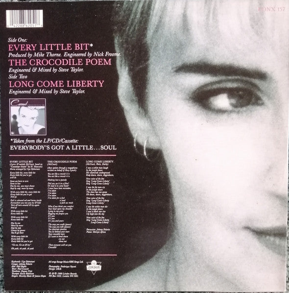 Carmel (2) : Every Little Bit (12", Single)