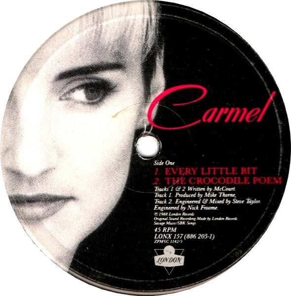 Carmel (2) : Every Little Bit (12", Single)