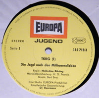 Stefan Wolf : TKKG   1 - Die Jagd Nach Den Millionendieben (LP, Album)