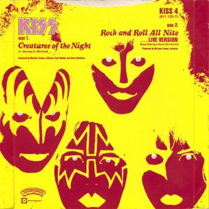 Kiss : Creatures Of The Night (7", Single)