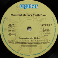 Manfred Mann's Earth Band : Somewhere In Afrika (LP, Album)