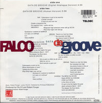 Falco : Data De Groove (7", Single, Big)