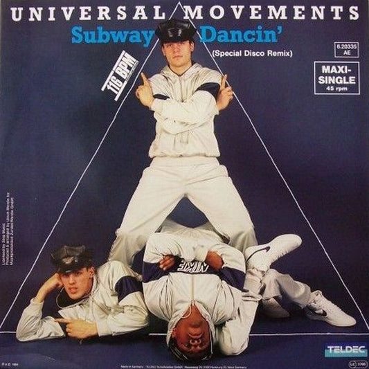 Universal Movements : Subway Dancin' (12", Maxi)