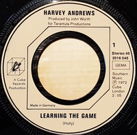 Harvey Andrews : Learning The Game (7", Single)
