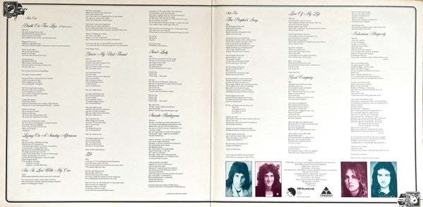 Queen : A Night At The Opera (LP, Album, Emb)