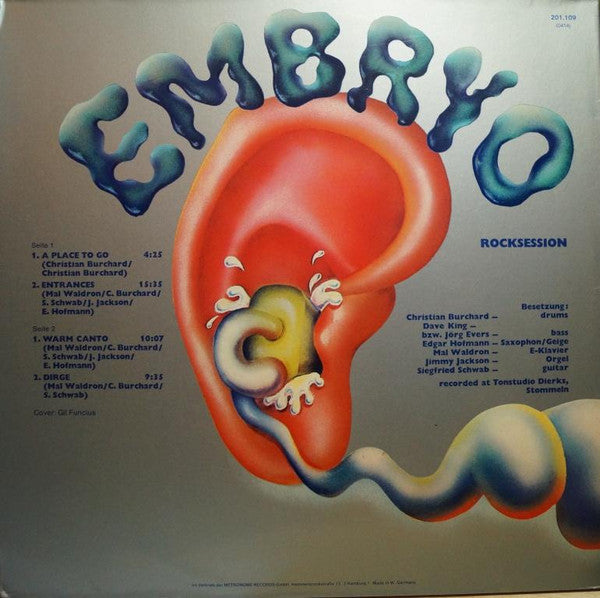 Embryo (3) : Rocksession (LP, Album, RE)