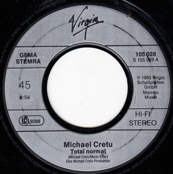 Michael Cretu : Total Normal (7", Single)