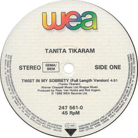 Tanita Tikaram : Twist In My Sobriety (Full Length Version) (12")