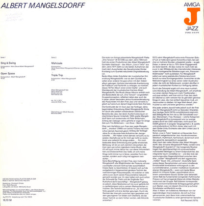 Albert Mangelsdorff : Albert Mangelsdorff (LP, Album, RE, Red)