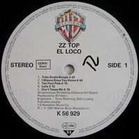 ZZ Top : El Loco (LP, Album, RE)