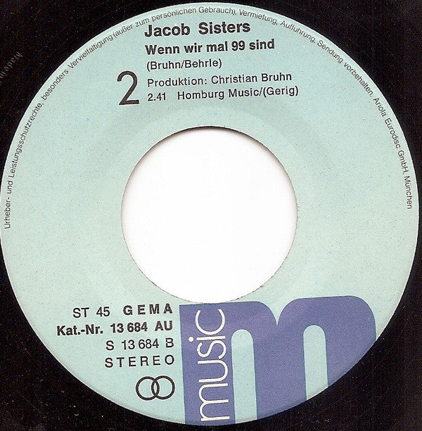 Die Jacob Sisters : Bariser Dango (7", Single)