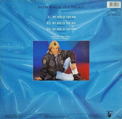 Blue System : My Bed Is Too Big (12", Maxi)