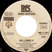 Gino Soccio : Dancer (7", Single)