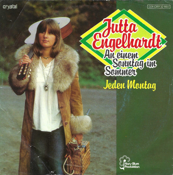 Jutta Engelhardt : An Einem Sonntag Im Sommer (7", Single)