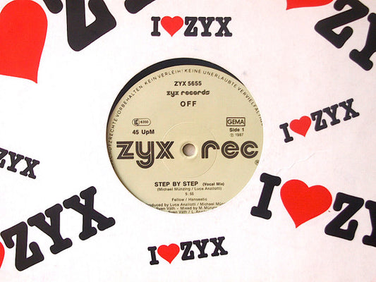 Off : Step By Step (12", Maxi)
