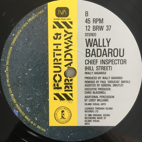 Wally Badarou : Chief Inspector (12", Single)
