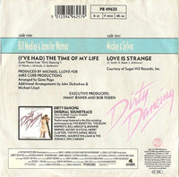 Bill Medley & Jennifer Warnes : (I've Had) The Time Of My Life (7", Single)