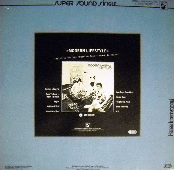 The Twins : Not The Loving Kind / Men Of Destiny / The Loving Dub (12", Single)