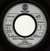 Nazareth (2) : Every Young Man's Dream / Let Me Be Your Leader (7", Single)