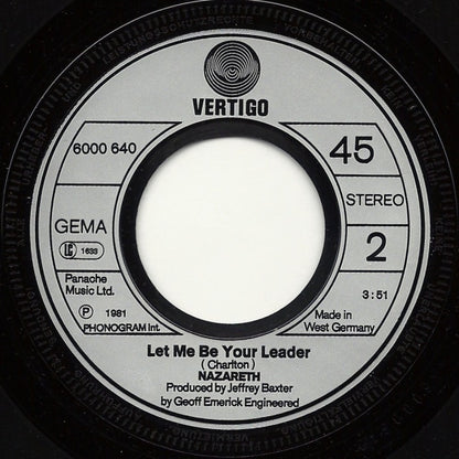 Nazareth (2) : Every Young Man's Dream / Let Me Be Your Leader (7", Single)