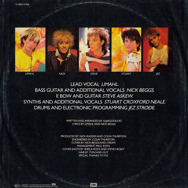Kajagoogoo : Too Shy (Midnight Mix) (12")