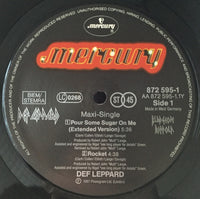 Def Leppard : Pour Some Sugar On Me / Rocket (12", Maxi)