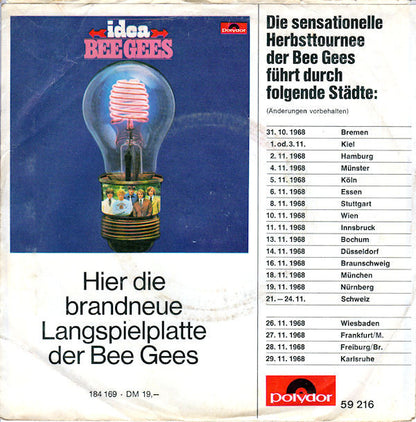 Bee Gees : I've Gotta Get A Message To You / Kitty Can (7", Single, Mono)