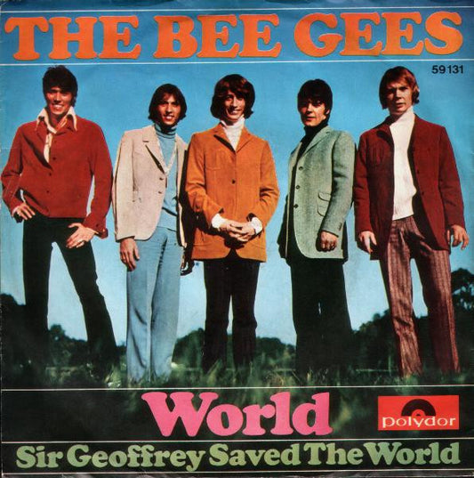 The Bee Gees* : World (7", Single, Mono)