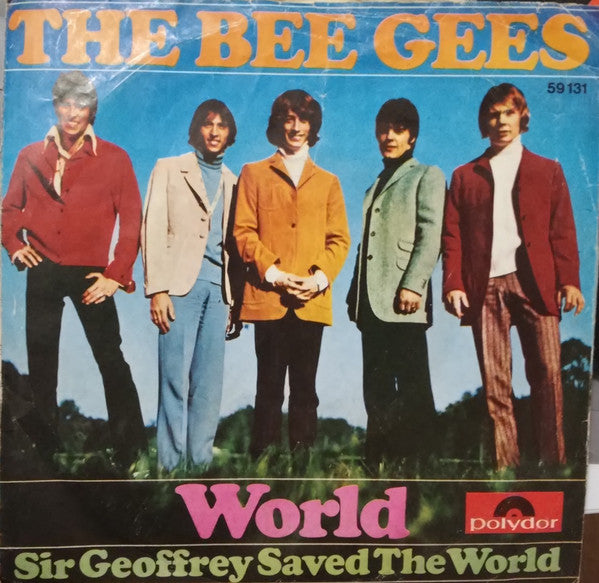 The Bee Gees* : World (7", Single, Mono)