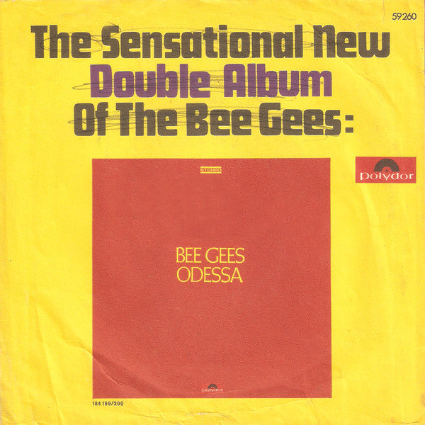 Bee Gees : First Of May (7", Single, Mono)