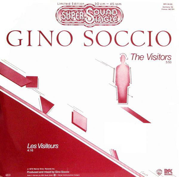 Gino Soccio : The Visitors / Les Visiteurs (12", Maxi, Ltd)