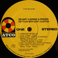 Delaney & Bonnie & Friends With Eric Clapton : On Tour (LP, Album)