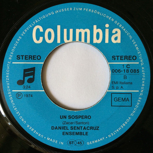 Daniel Sentacruz Ensemble : Abra Kad Abra - Un Sospero (7", Single)