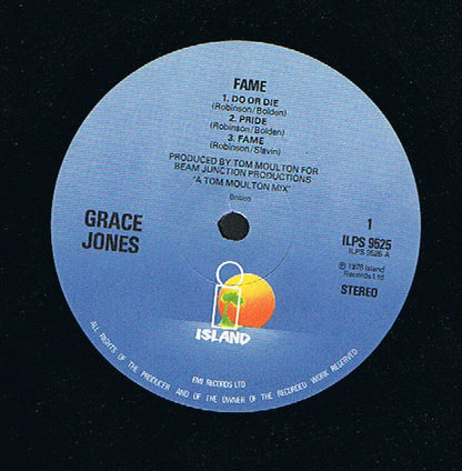 Grace Jones : Fame (LP, Album, P/Mixed, Gat)
